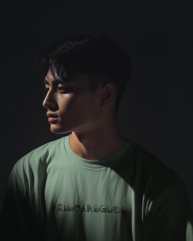 Herculean Aura Oversized T-Shirt (Green) - Image 4