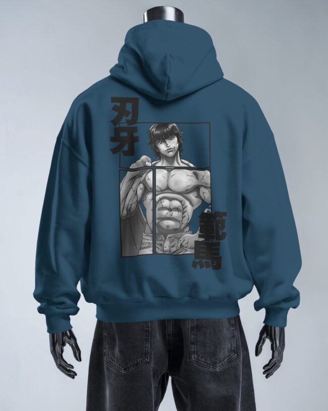 Baki Hanma Strength Oversized Hoodie