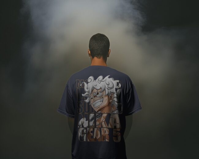 Grey Pirate's Legacy Oversized T-Shirt